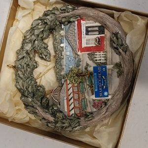 Hestia artisan Marblehead Harbor ornament NIB